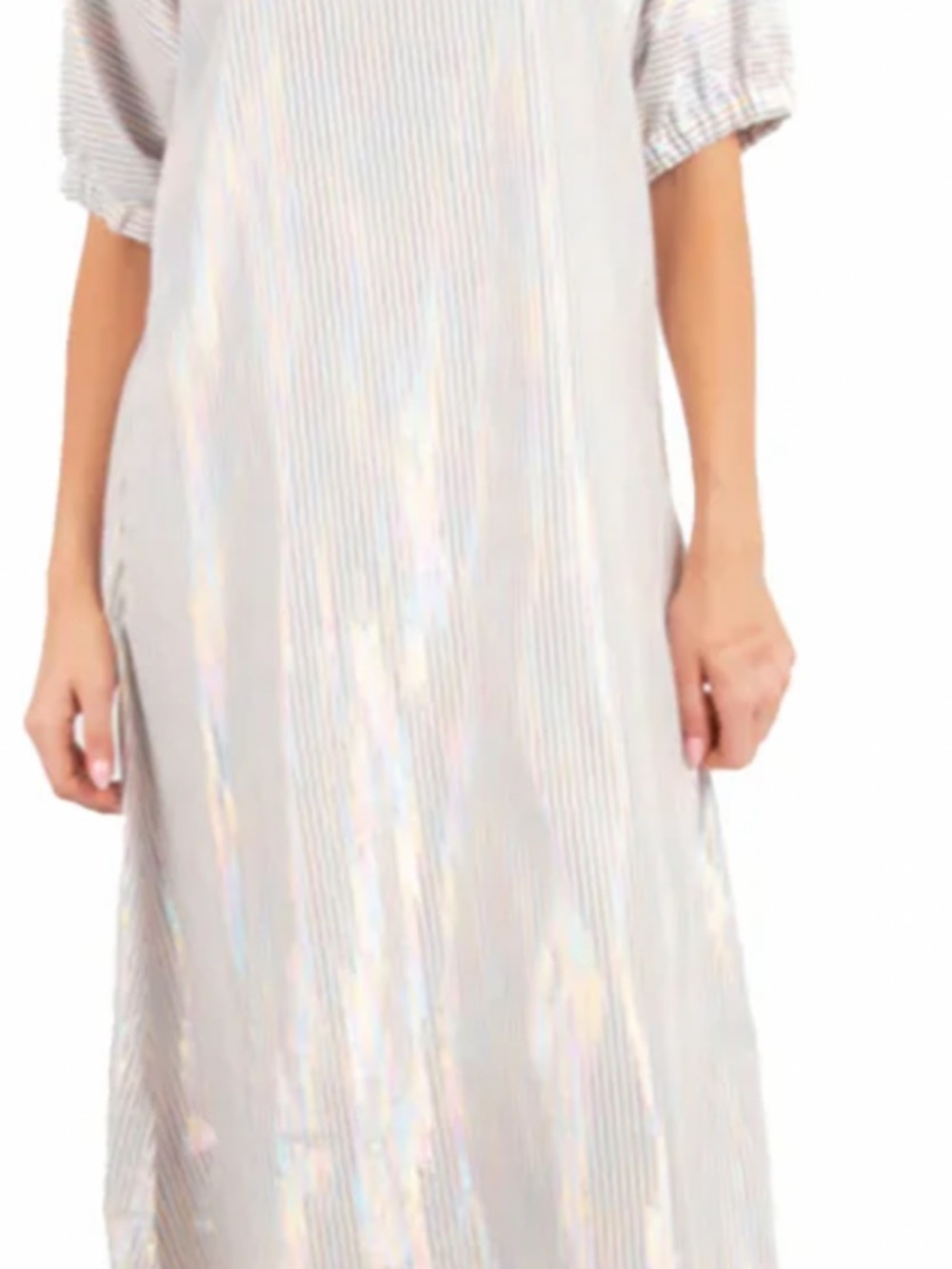 Emily McCarthy poppy dress in party stripe